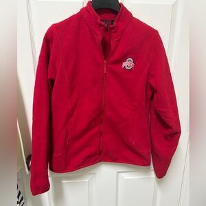 Gear For Sports Ohio State Red Full-Zip Sweatshirt